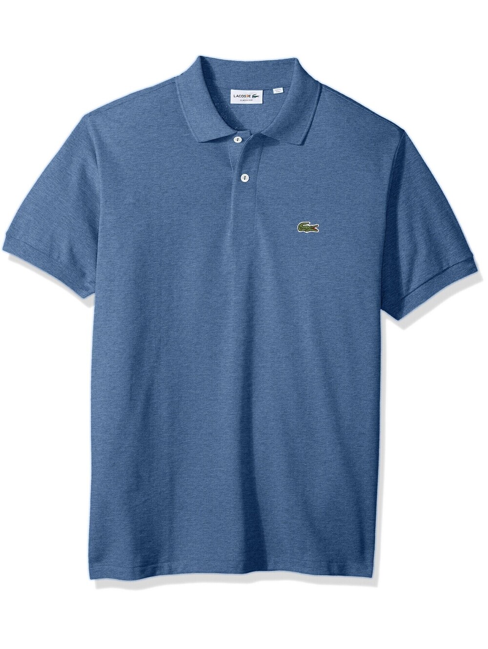 Lacoste Men's Short Sleeve Classic Fit Chine Pique Polo Shirt, Size 3-S